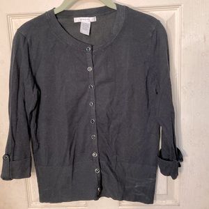 Women’s Dark Green Cardigan Sweater